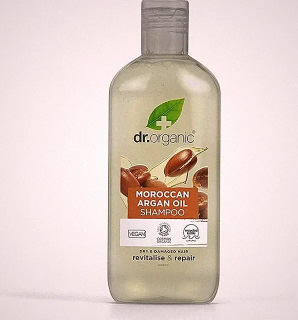 Dr Organic Arganöl Shampoo 265ml - 5er Pack
