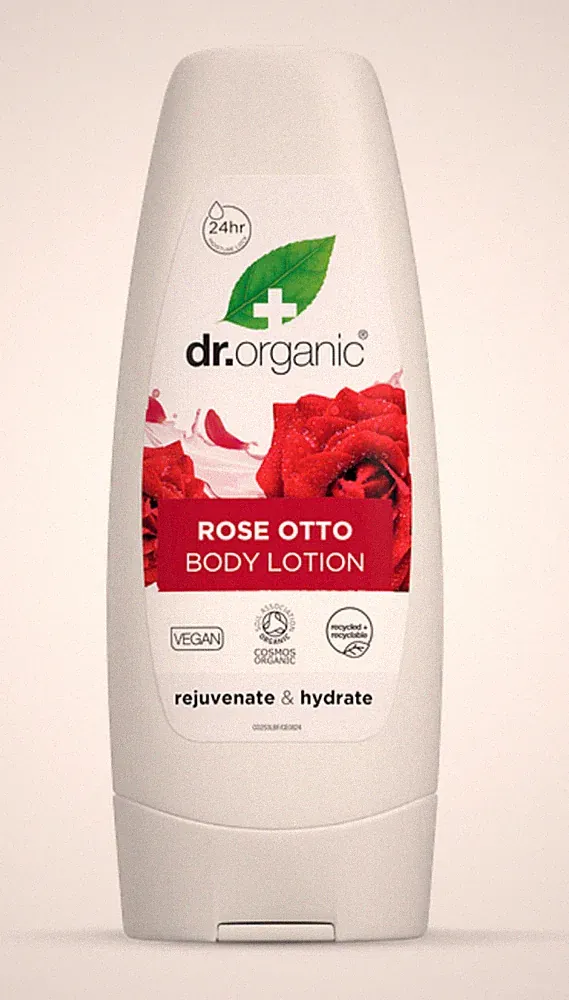 Dr. Organic Bioaktive Hautpflege Organisches Rose Otto Öl Körperlotion 200Ml