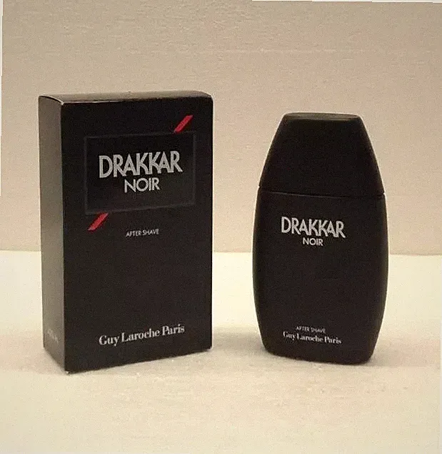 DRAKKAR Noir 1989 Guy Laroche After Shave 50 ml Spray - Parfum Vintage
