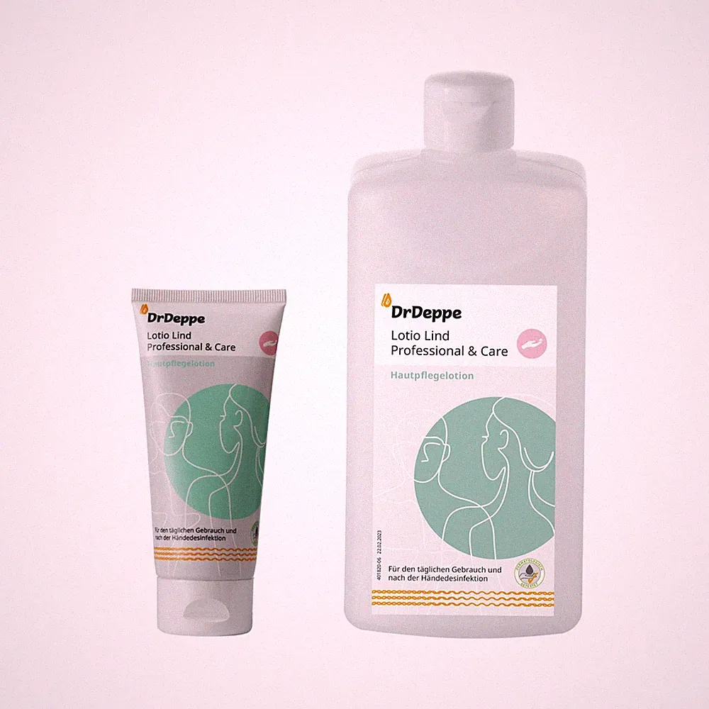 DrDeppe Lotio Lind Professional Care Hautpflegelotion parfümfrei Mandelöl