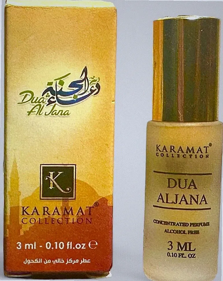 Dua Al Jannah Parfüm Öl 3 ML Roll On Jasmin Moschus Sandelholz Misk Amber orient