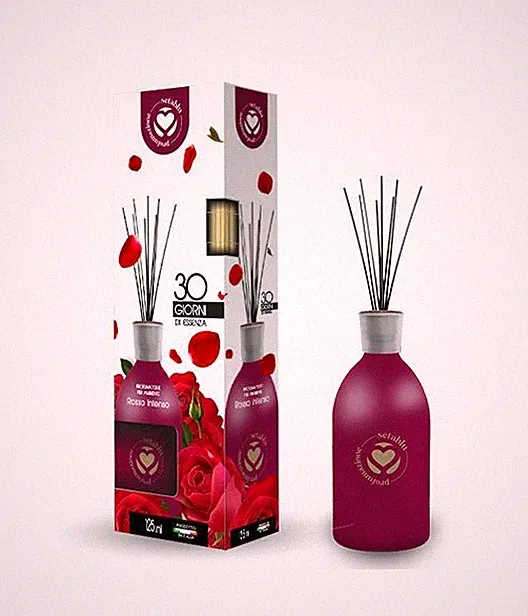 Duft Diffuser Aroma Duft Raumduft Intensivrot 125ml dfh