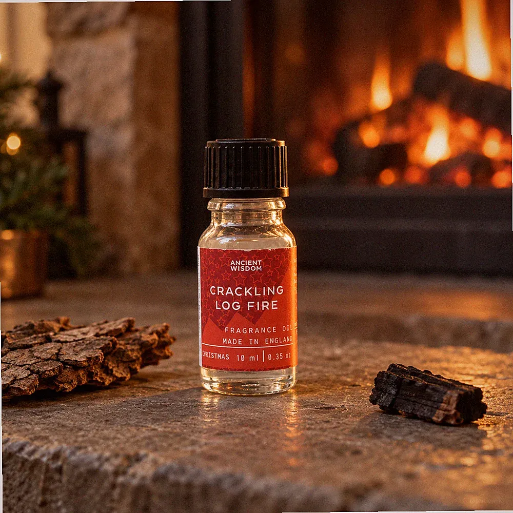 Duftöl Crackling Log Fire 10ml | Raumduft | Aromaöl | Esoterik | Parfümöl | Duft
