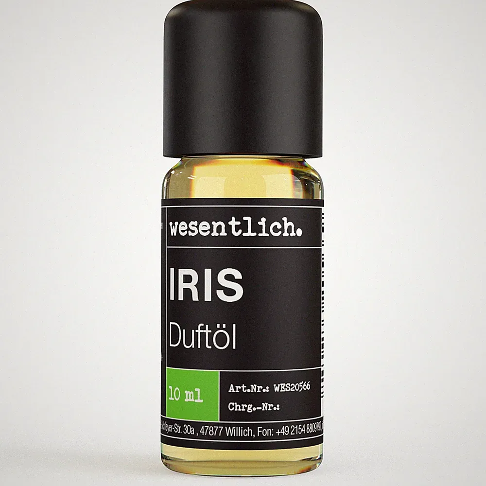 Duftöl Iris - für Duftlampe und Diffuser - Premium Raumduft von wesentlich(10ml)