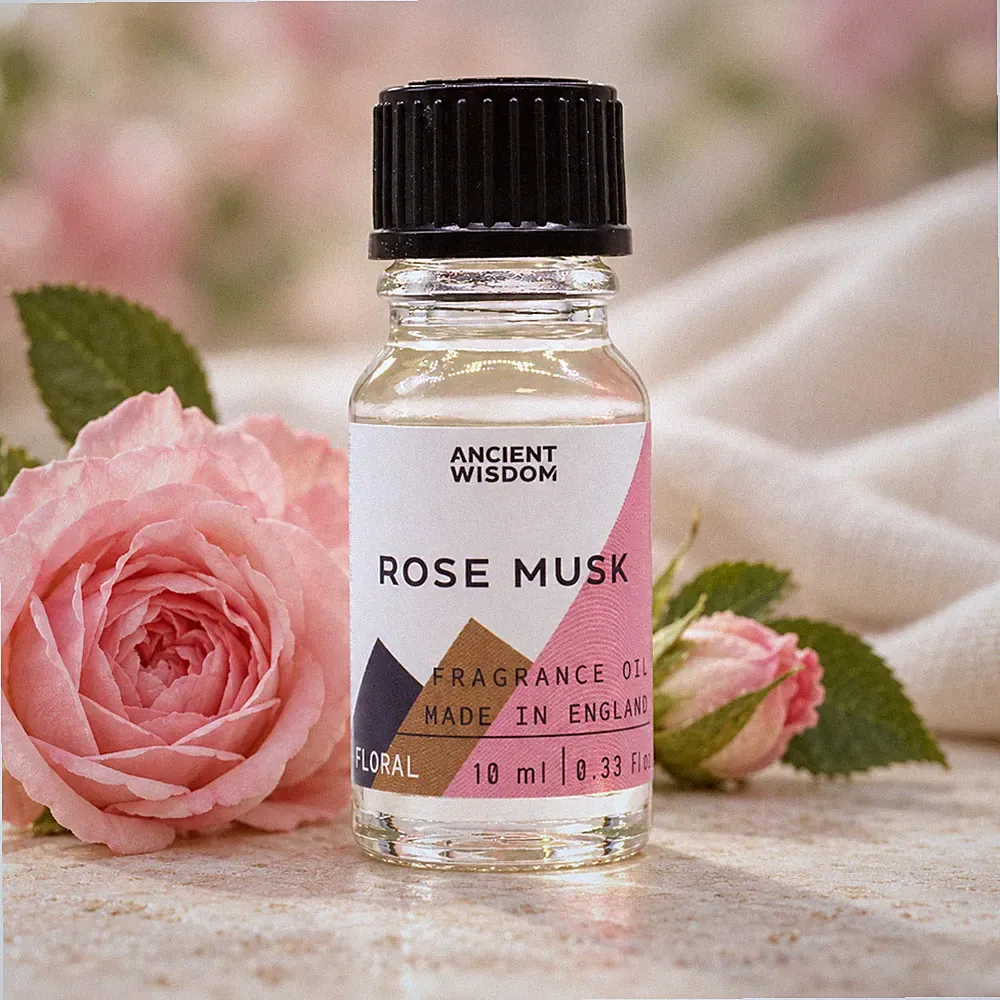 Duftöl Rose Musk 10ml | Raumduft | Aromaöl | Esoterik | Parfümöl | Duftlampe