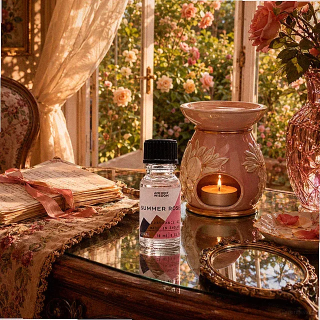 Duftöl Sommerrose 10ml | Raumduft | Aromaöl | Esoterik | Parfümöl | Duftlampe