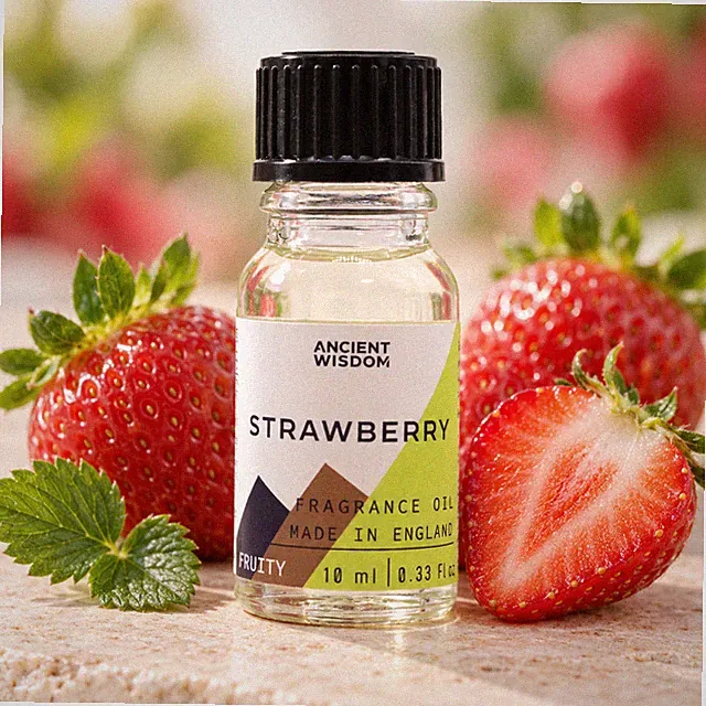 Duftöl Strawberry 10ml | Raumduft | Aromaöl | Esoterik | Parfümöl | Duftlampe