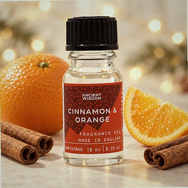 Duftöl Zimt & Orange 10ml | Raumduft | Aromaöl | Esoterik | Parfümöl | Duftlampe
