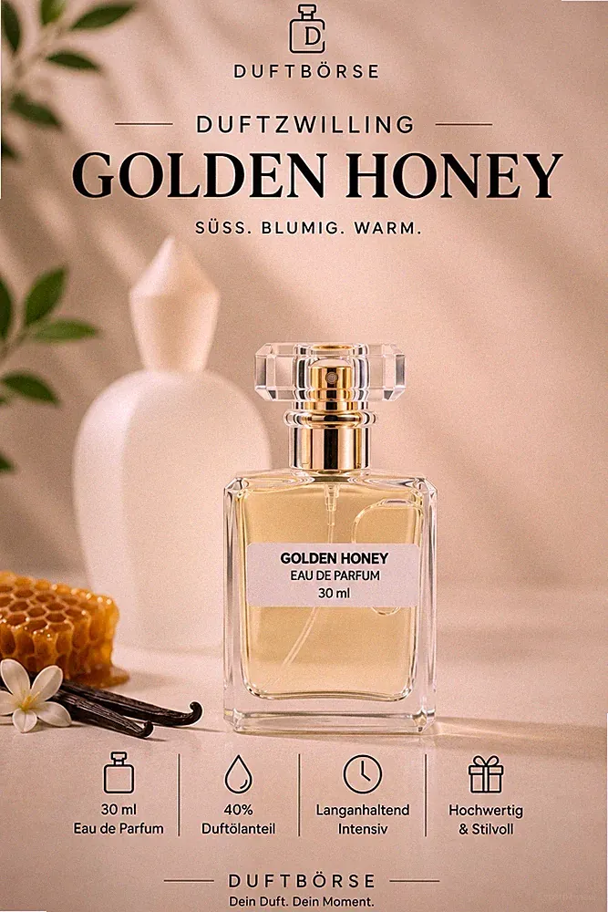 Duftzwilling Golden Honey 30ml – Eau de Parfum – Intensiv & Süß – 40% Duftöl