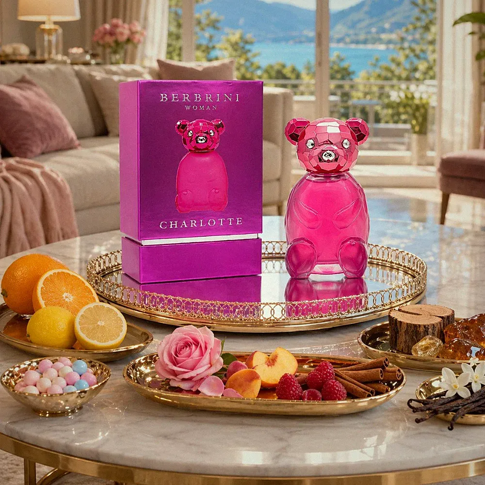 Eau de Parfum Charlotte Woman Luxus Damenduft, Fruchtig, Süß, Verspielt e100 ml