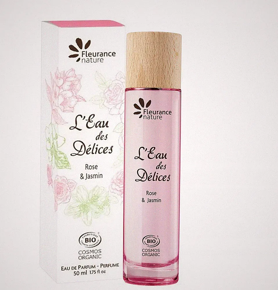 Eau de Parfum Damen 50ml L'Eau des Délices (Bio) Rose & Jasmin Neu / new