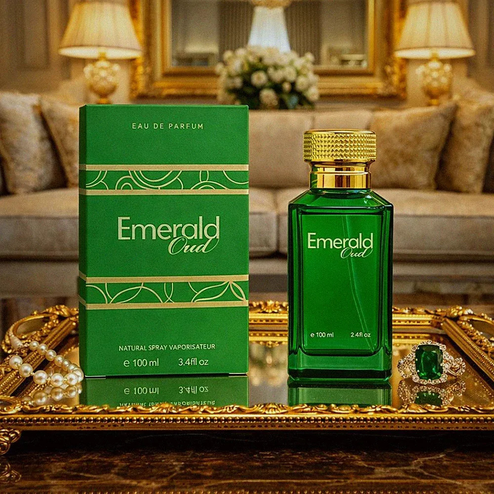 Eau de Parfum Emerald Oud Unisex Hergestellt in England 100 ml