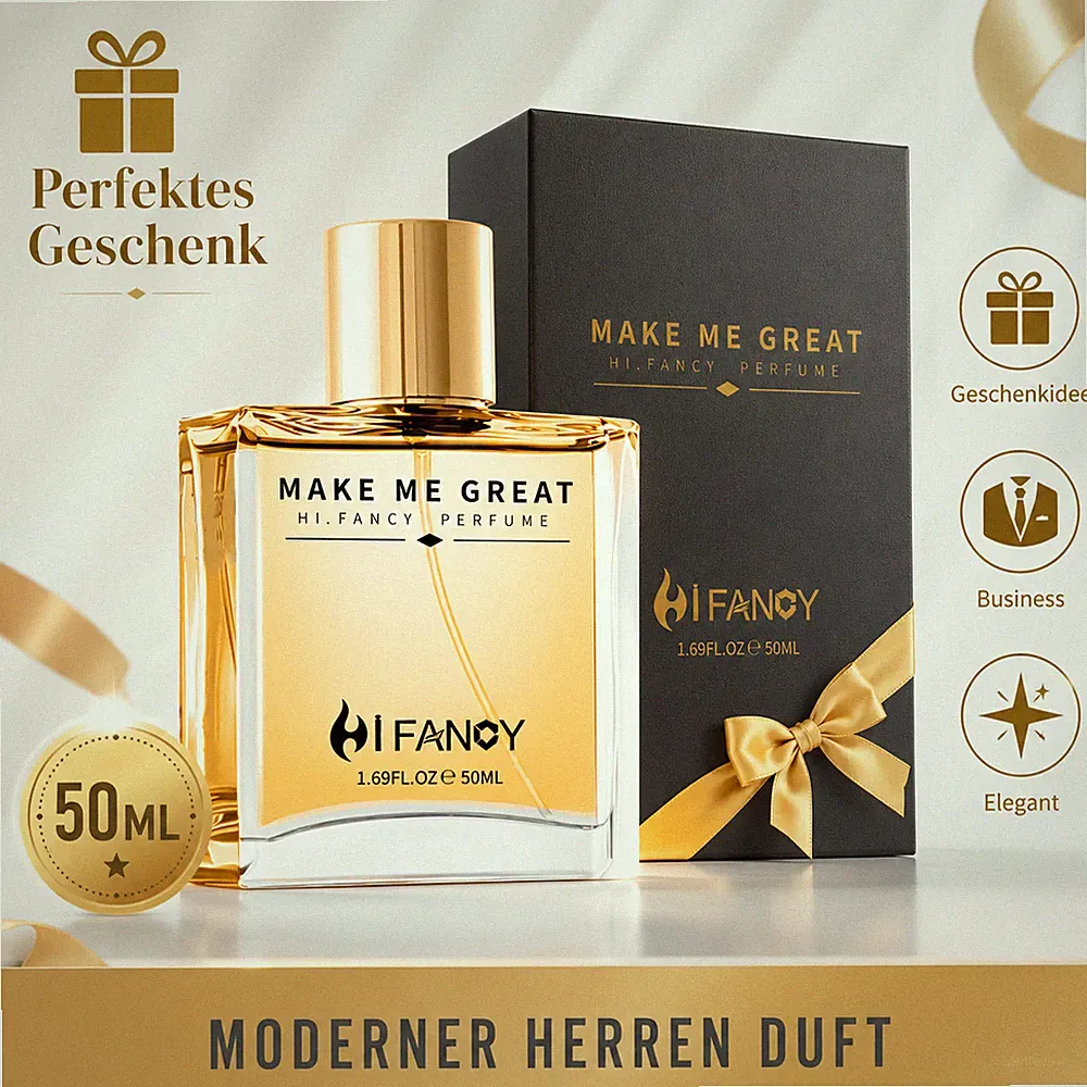 Eau de Parfum Herren 50ml Elegantes Männer Parfum Geschenk Langanhaltend