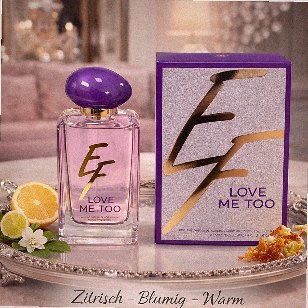 Eau de Parfum Love Me Too Damenduft Blumig Fruchtig Frisch aus Paris 100 ml