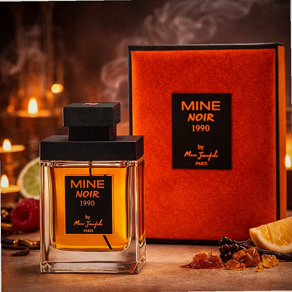 Eau de Parfum MINE NOIR 1990 PARIS Luxus Herrenduft; Orientalisch Süß Würzig 100
