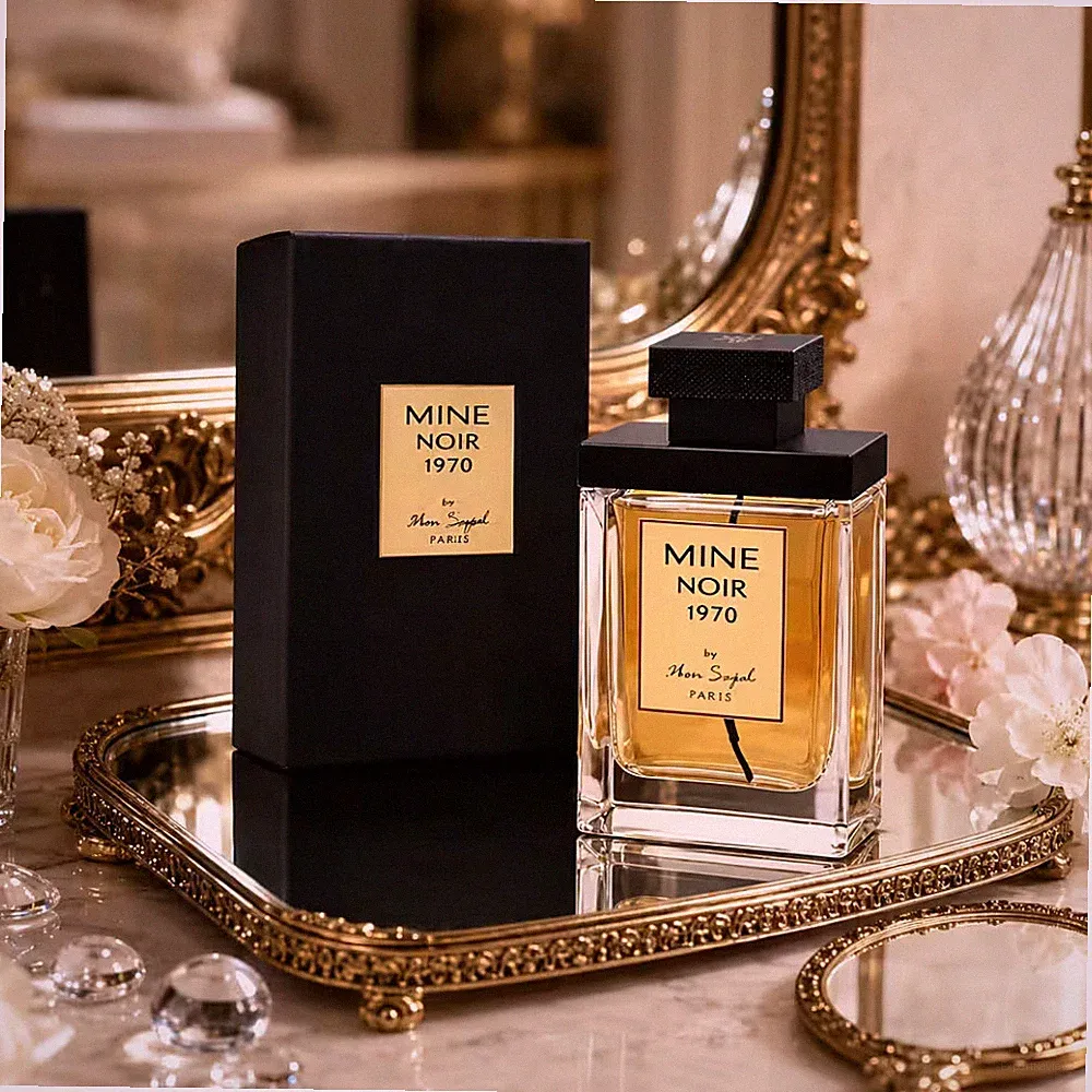 Eau de Parfum MINE NOIR PARIS 1970 Herrenduft, Blumig, Aquatisch, Holzig, e100 m
