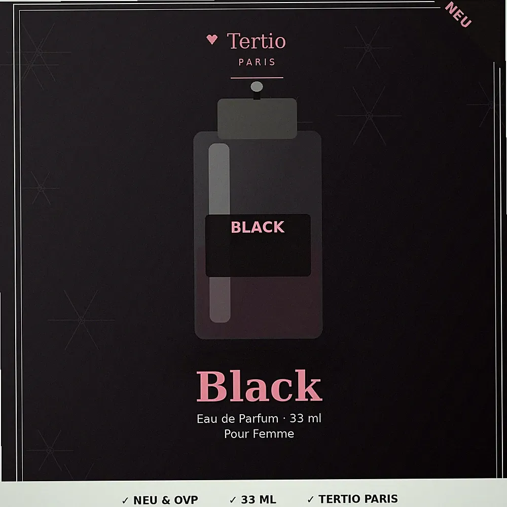 Eau de Parfum Tertio - 33ml OVP I 6 Sorten I Spitzenpreis Restposten