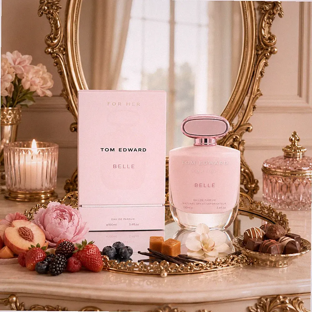 Eau de Parfum Tom Edward Belle for Her Luxus Damenduft Floral Holzig Sinnlich 10