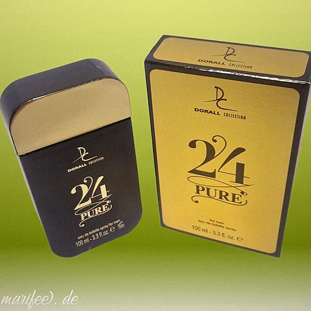 Eau de Toilette, 24 Pure for Men, 100 ml, Dorall Collection, holzig-würzig 43221