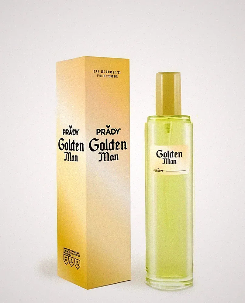 Eau De Toilette - Golden Man - 200 ml - Parfum Pour Homme