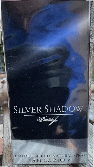 Eau De Toilette Natural Spray SILVER SHADOW Davidoff Vintage Old Batch 100 ml