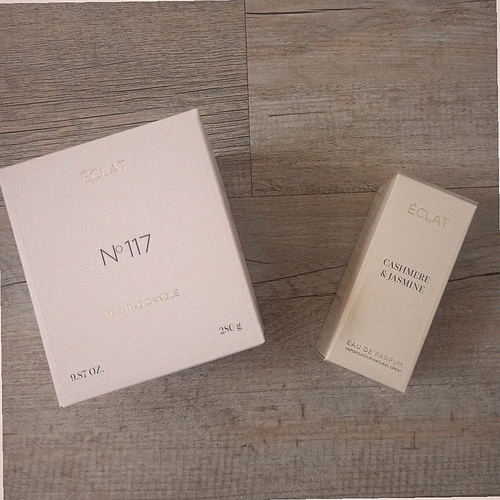 Eclat 117 Cashmere & Jasmine EDP und Duftkerze