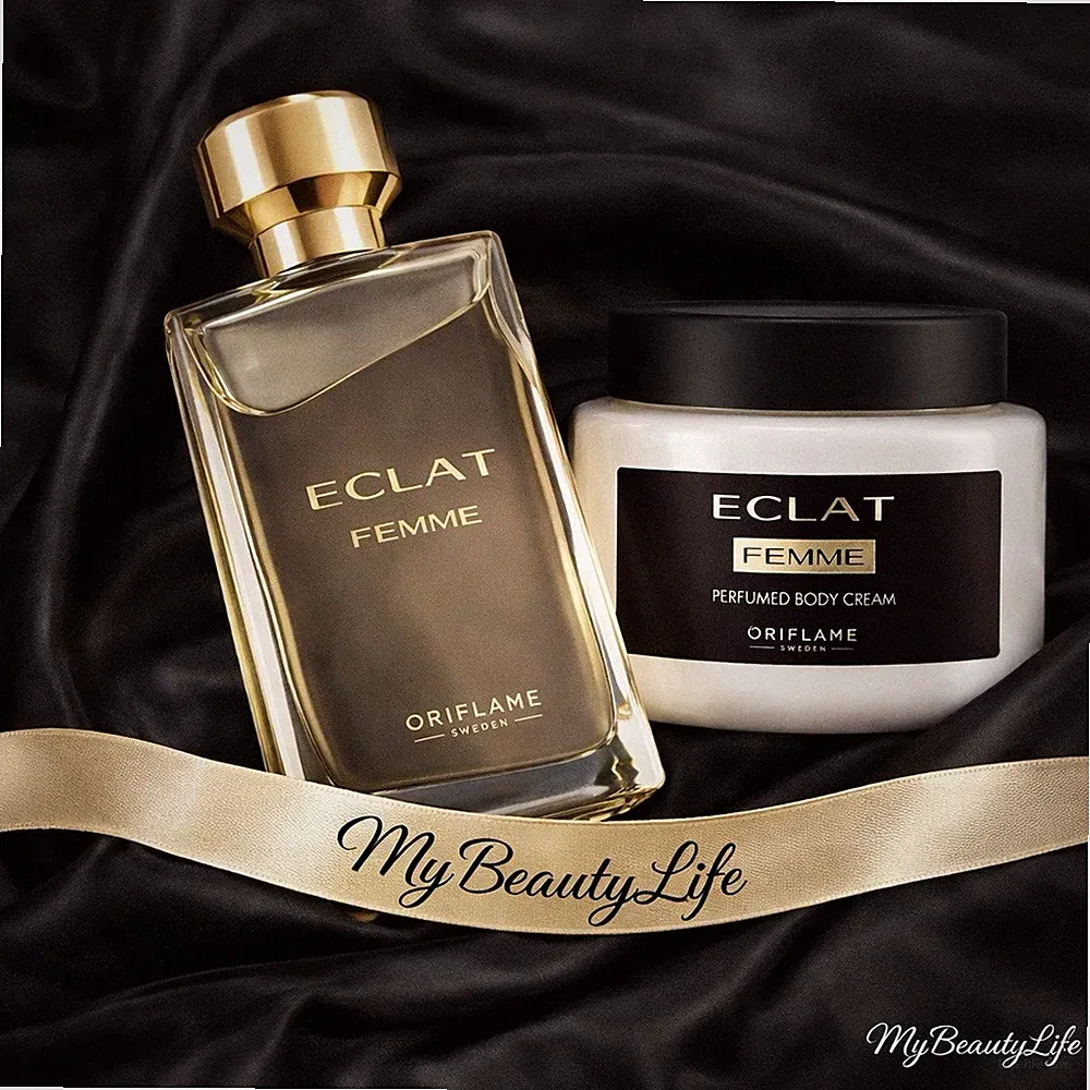 Eclat Femme Eau de Parfum + Body Cream Damen Set Eleganter Duft
