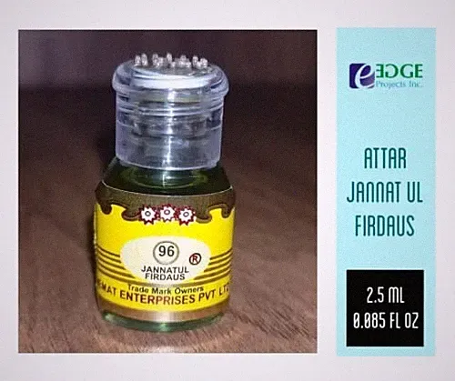 Edge's Original Attar Jannatul Firdaus 96 von Nemat; echt, organisch & langlebig