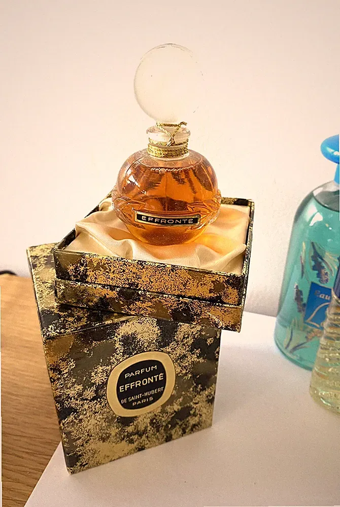 Effronté Parfum de Saint Hubert Flakon Parfum Sammlung Parfüm Antik Vintage