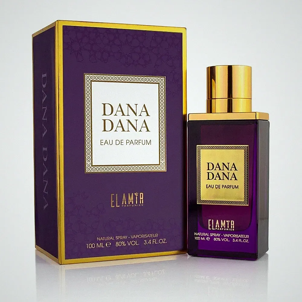 El Amir DANA DANA Eau de Parfüm 100ml Blumig & Fruchtig - Damen *Musk Vanille*