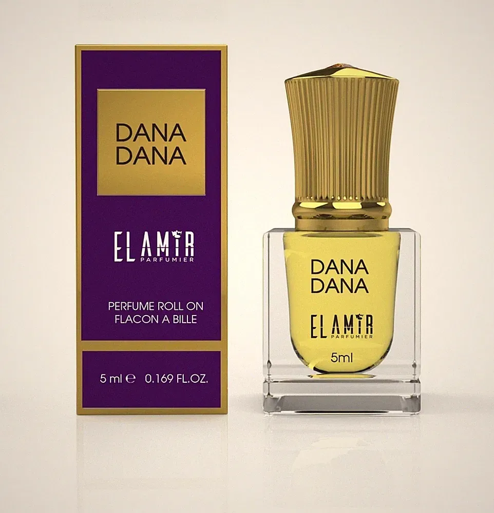 El Amir DANA DANA Parfümöl 5 ml– Alkoholfrei,Damen, Langanhaltend, Roll-On