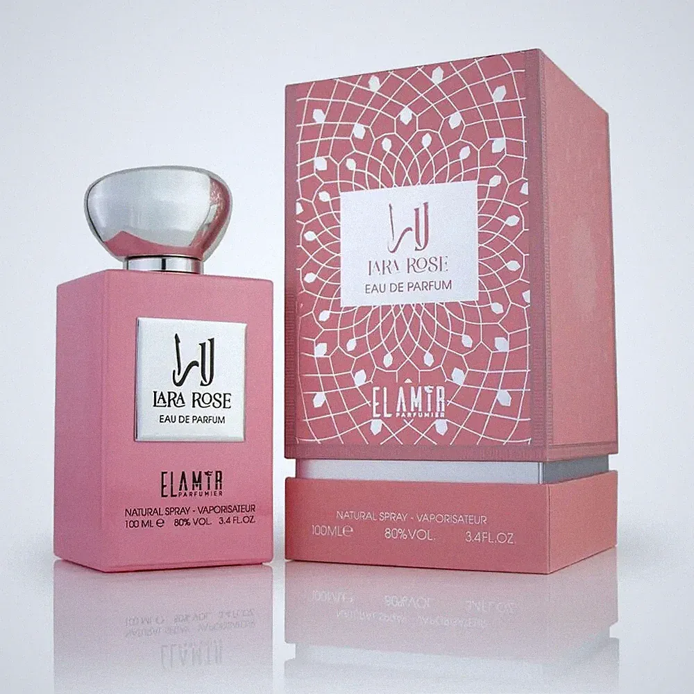 EL AMIR LARA ROSE Parfüm (100ml) Vanille Amber*Mochus Musk Soft Fruchtig*