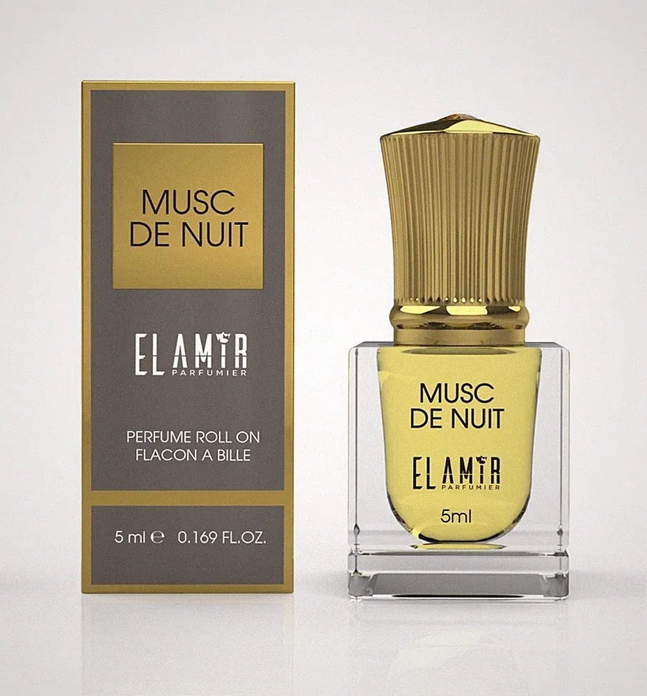 El AMIR Parfümöl 5 ml MUSC DE NUIT Arabisch+Orientalisches Parfüm *Misk Moschus
