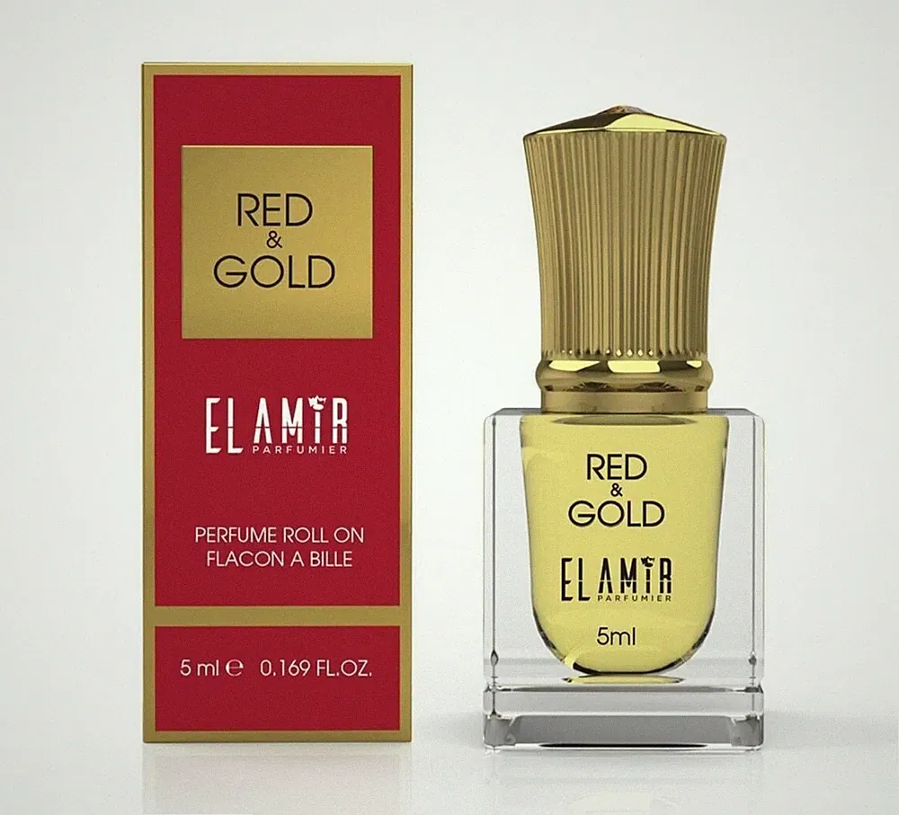 EL AMIR Parfümöl RED & GOLD 5 ml Orientalisch & Arabisch *Misk Amber Oudh Musk*