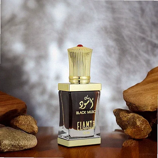 EL-AMIR Schwarze Musk Parfüm Öl - 12 ml Black Musc Orientalisch+Sinnlich, Duft