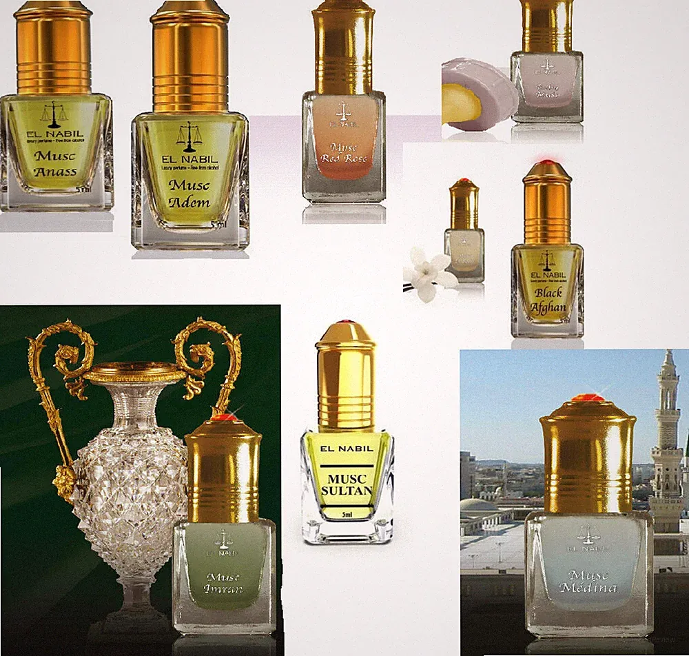 El Nabil Parfümöl 5ml - misk - Attar- Duft - Parfüm (70 Euro pro 100ml )
