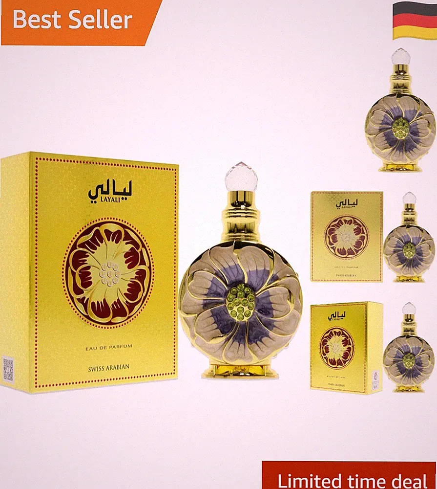 Elegantes Layali Parfüm - 50 ml Eau de Parfum für Alltag und besondere Anlässe