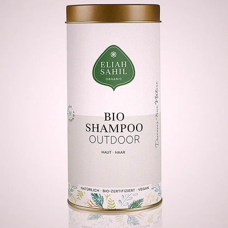 Eliah Sahil Bio Pulver-Shampoo Outdoor Körper & Haar. 100g