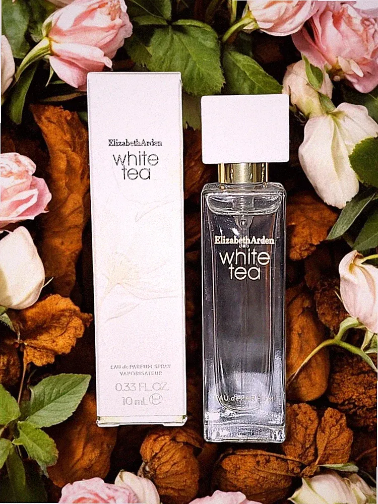 Elizabeth Arden White Tea Damen Parfum Taschenspray Mini Moschus Amber Rose