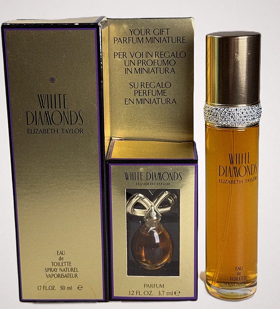 Elizabeth Taylor White Diamonds Eau de Toilette 50 ml + 3,7 ml Extrait Parfum