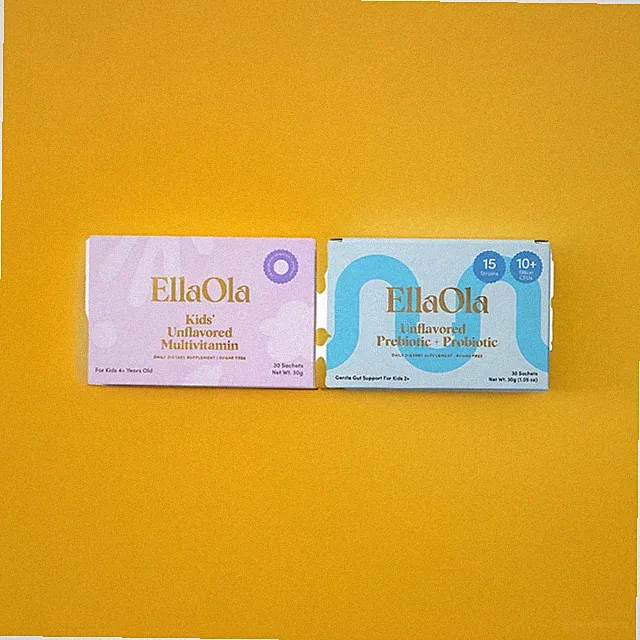 EllaOla Kid’s Multivitamin Unflavoured + Unflavoured Digestive Pre + Probiotic