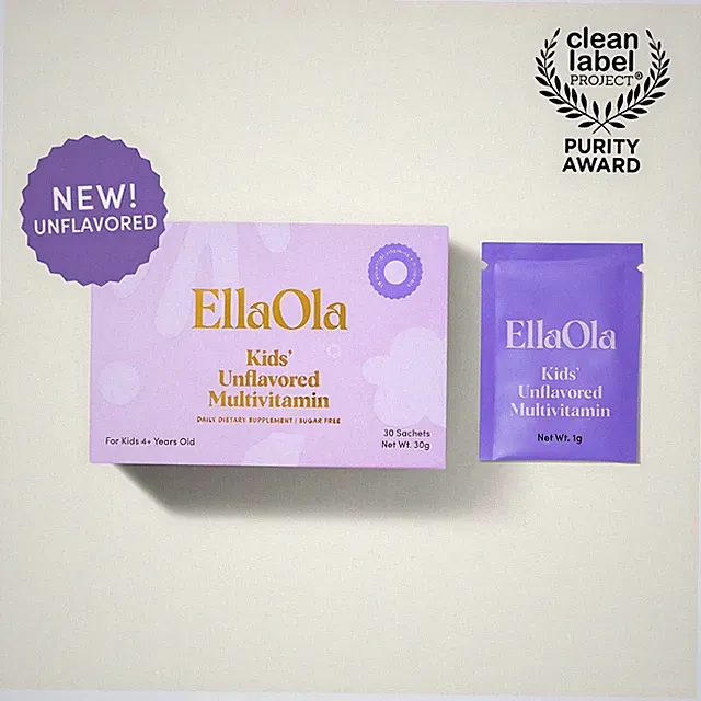EllaOla Kids Multivitamin ohne Geschmack für verzögerte Kinder