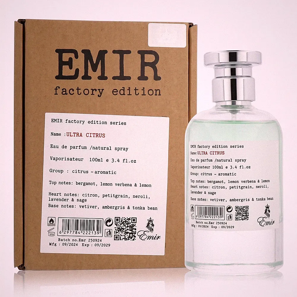 Emir Ultra Citrus 100ml EdP Parfum Damen Herren Unisex Zitrone Sommer NEU OVP