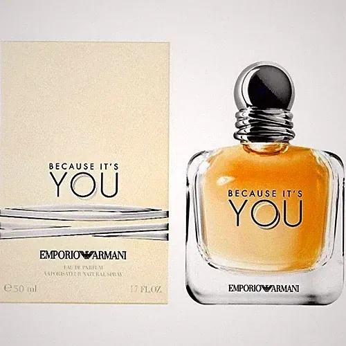 EMPORIO ARMANI BECAUSE IT'S YOU 50ML EAU DE PARFUM SPRAY NAGELNEU & VERSIEGELT