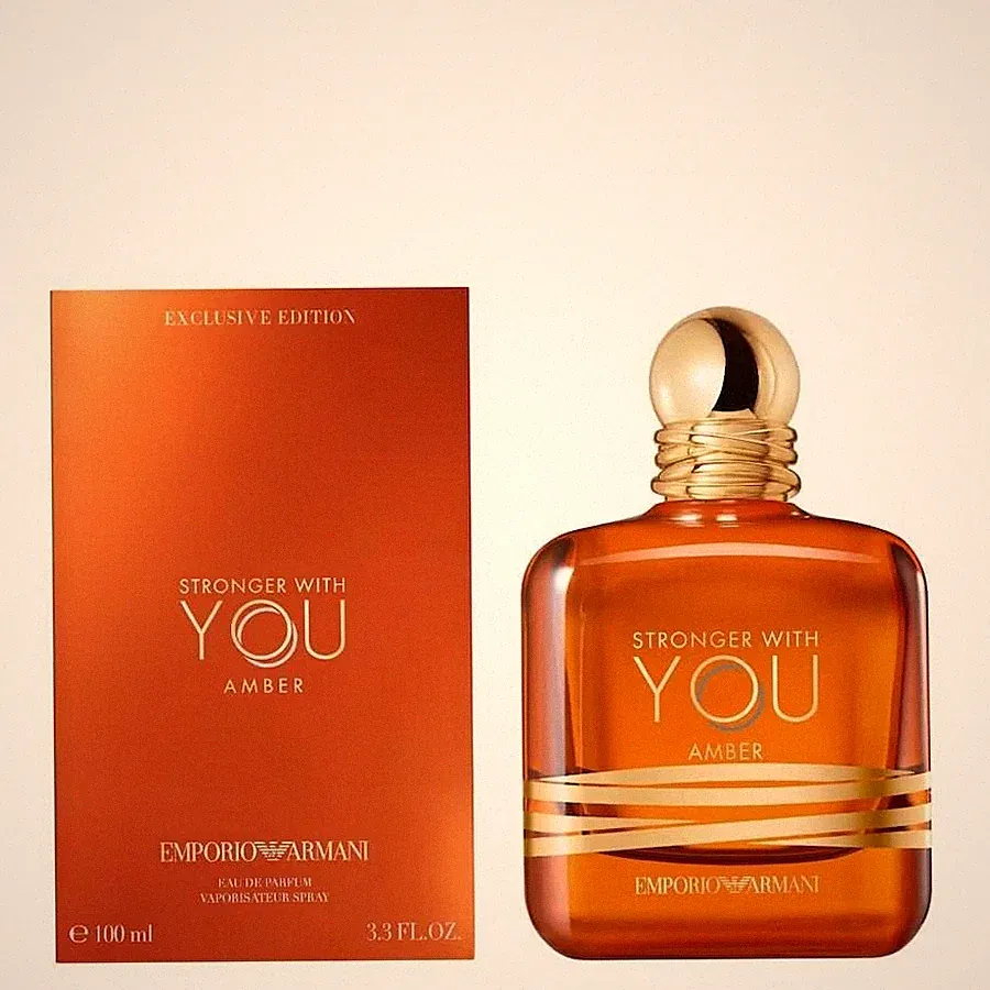 Emporio Armani Stronger With You Amber 100ml Eau de Parfum New & Sealed