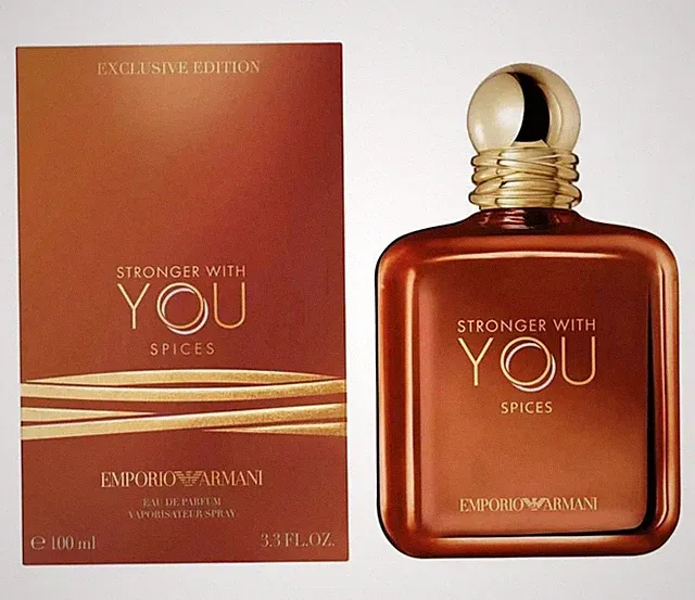 Emporio Armani Stronger With You Spices 100ml Eau de Parfum New & Sealed