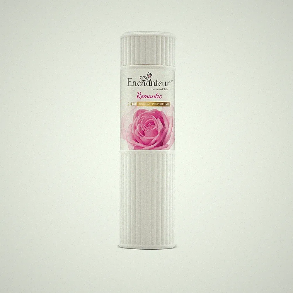 ENCHANTEUR Romantisches Parfüm Talk Pulver Mit Blumen French Duft für Damen