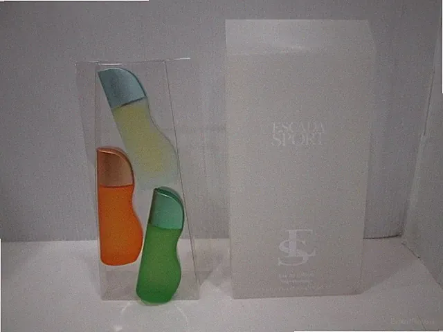 ESCADA SPORT SPIRIT Unisex Parfum Eau De Toilette 3x 15ml Spray -Vintage