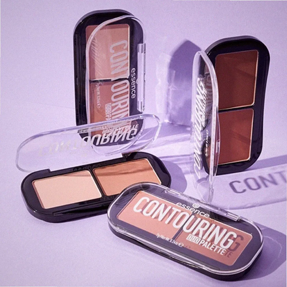 Essence Contouring Duo Palette Shape Define Enhance Shade 10 hellere Haut 7g