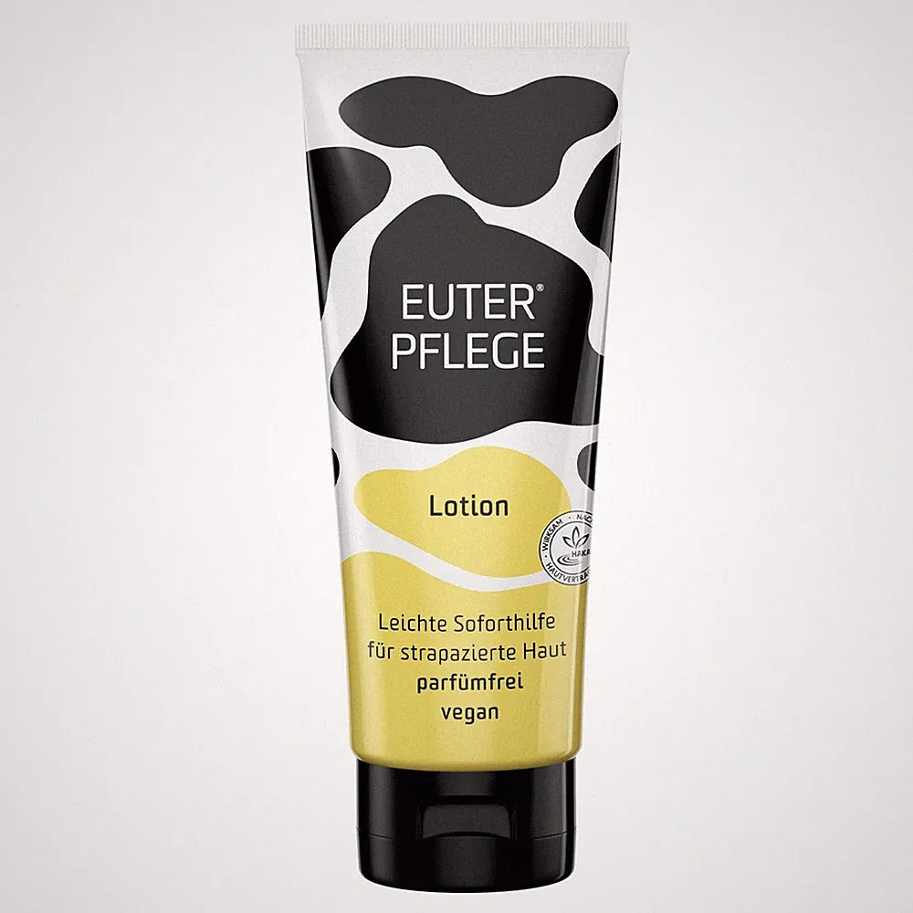 EUTERPFLEGE Bodylotion 200ml, Creme für trockene Haut, Handcreme ohne Parfüm